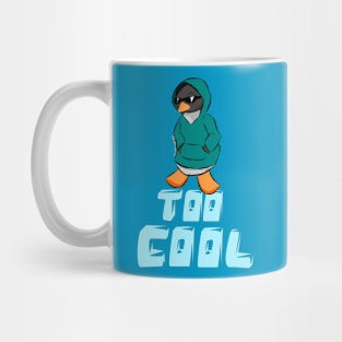 Too Cool Penguin Mug